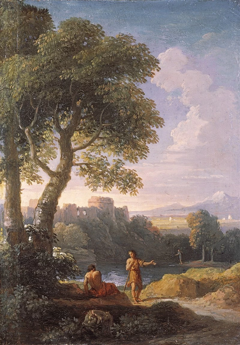 Paesaggio della campagna romana - Walters Museum